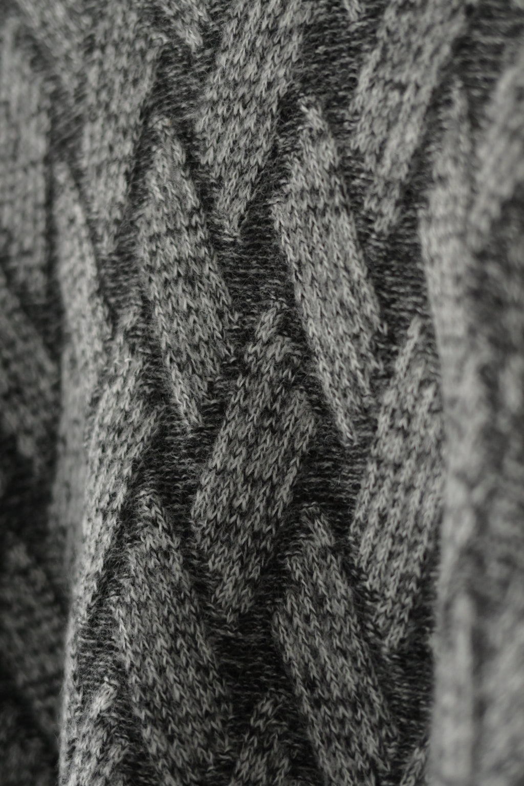 YASHIKI - Ochiba mohair Knit [MIX-GRAY]