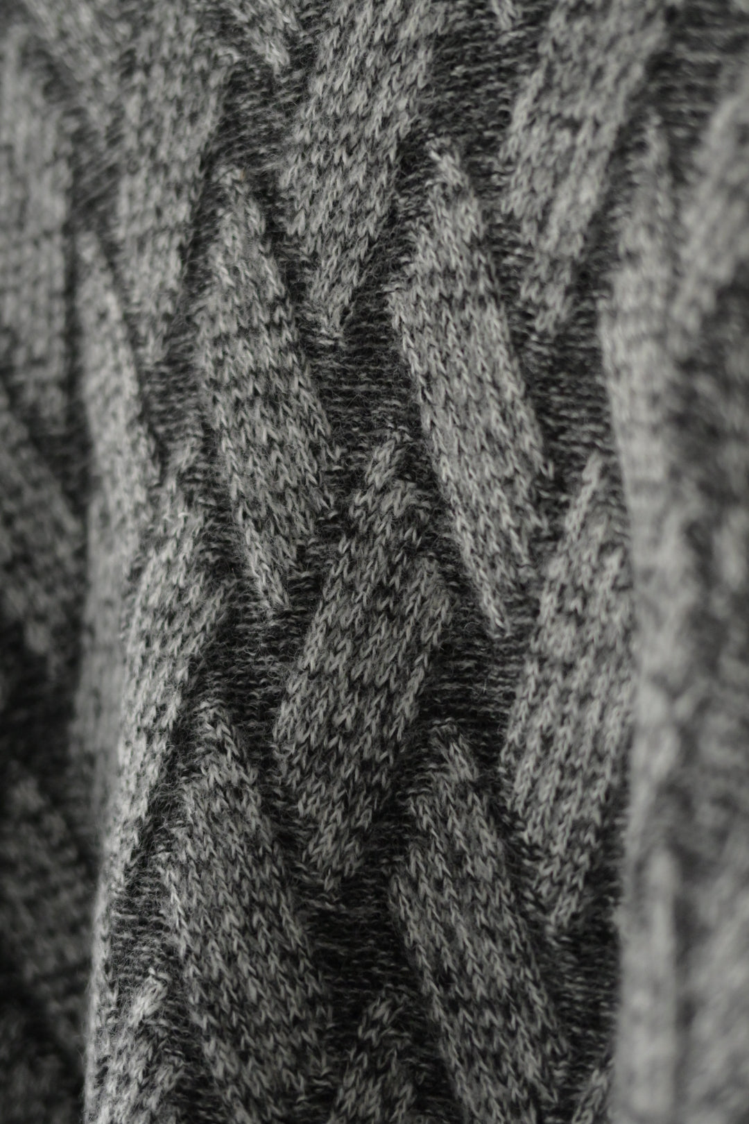 YASHIKI - Ochiba mohair Knit [MIX-GRAY]