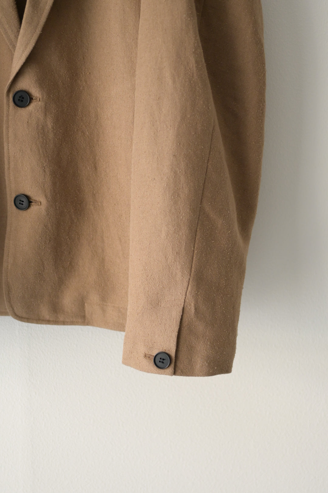 Blanc YM ブランワイエム Linen Silk Shirt JKT BEIGE 通販