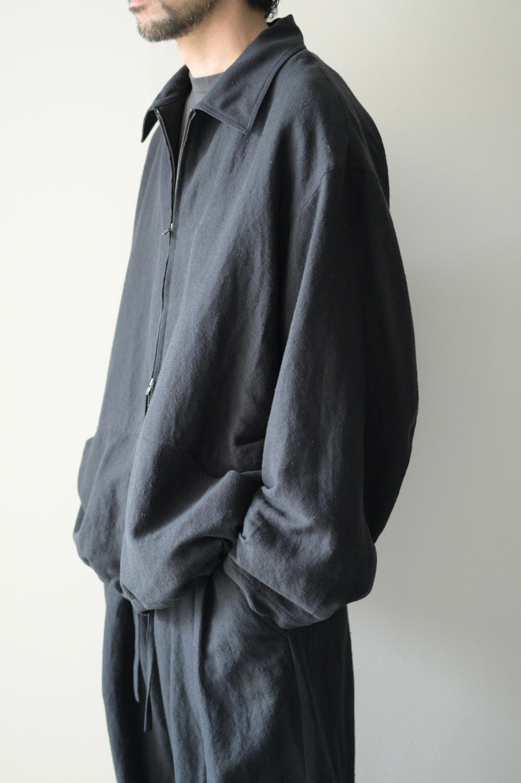 Blanc YM - Linen Silk Work JKT