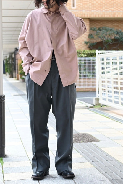 phebus - Doublecloth Three Tuck Pants