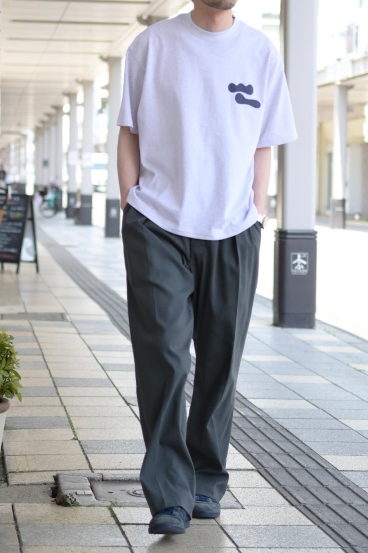 wonderland - WL T-shirts [ASH GRAY]