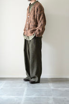 YASHIKI - Ochiba mohair Cardigan [ORANGE]