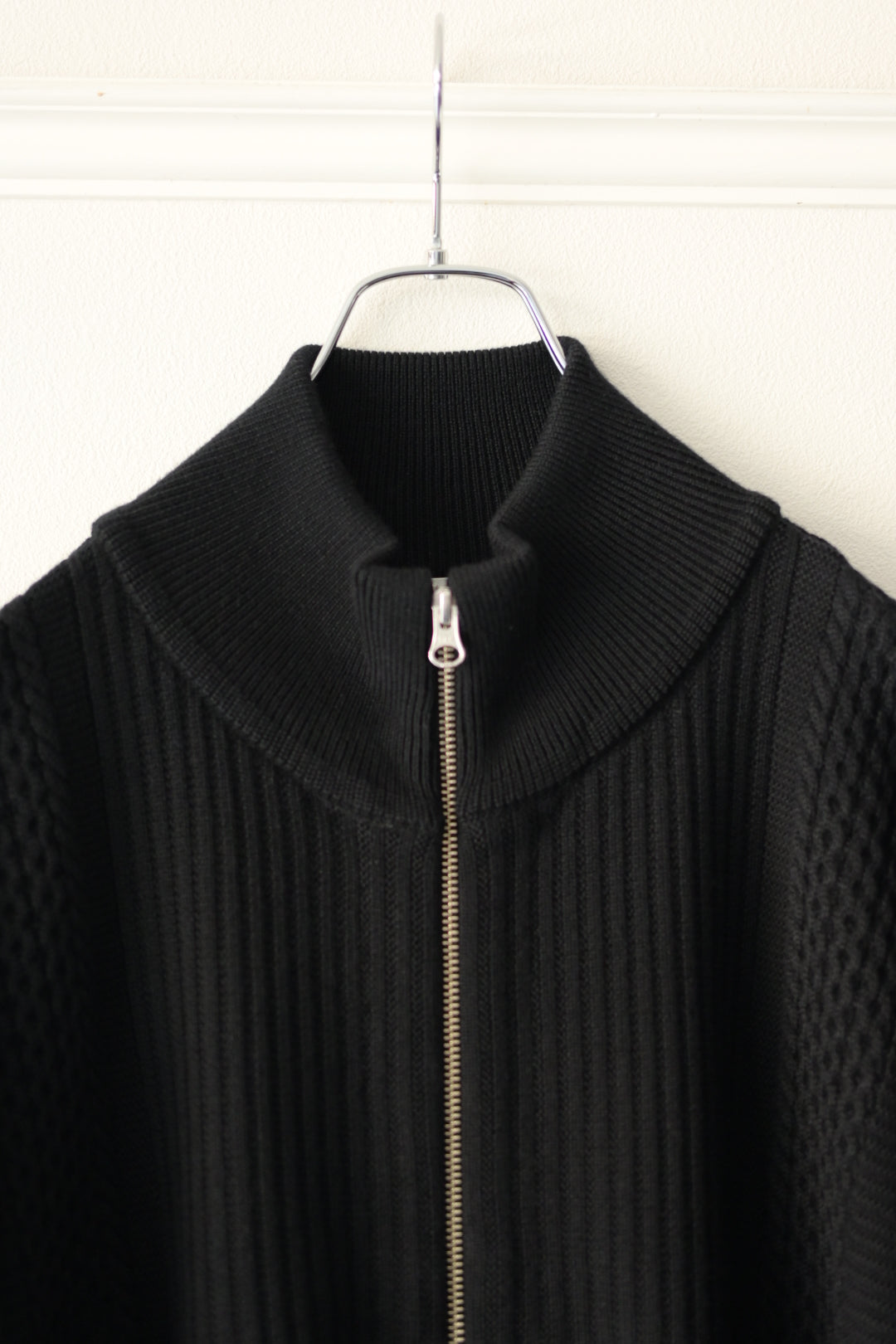 YASHIKI - Akiiro Drivers Knit [BLACK]