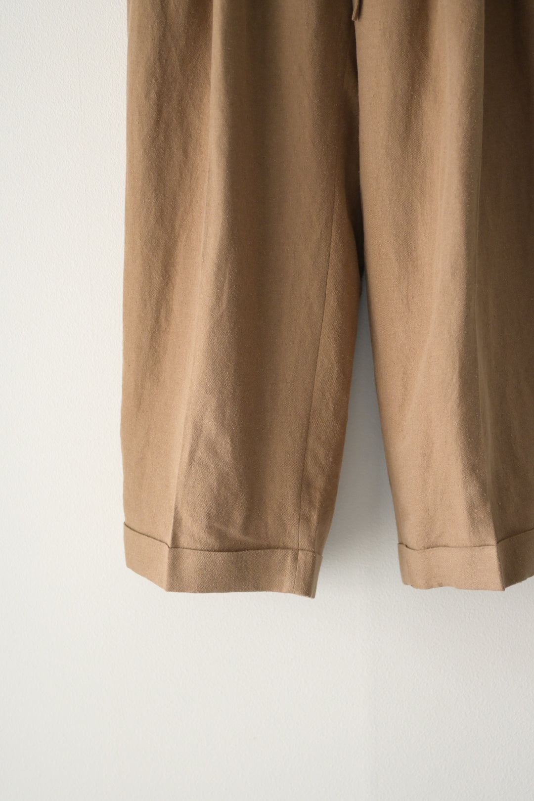 Blanc YM - Linen Silk Oversize Pants [BEIGE]