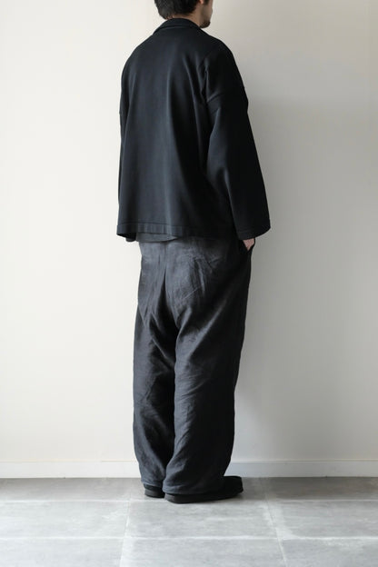 YASHIKI (ヤシキ) - Seion Short Double Jacket [BLACK]