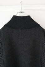 YASHIKI - Karita Half Zip Knit [BLACK]