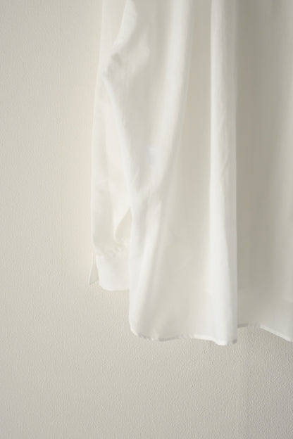 Blanc YM (ブランワイエム) - Superior Cotton Wide Shirts [White]