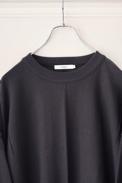 YASHIKI (ヤシキ) - Mebuki Knit [CHARCOAL]