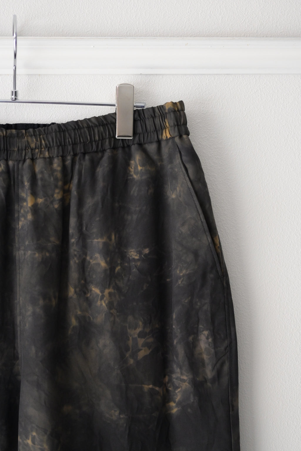 Yamauchi - Arimatsu Squeezed Vintage Silk Gaba Pajama Pants