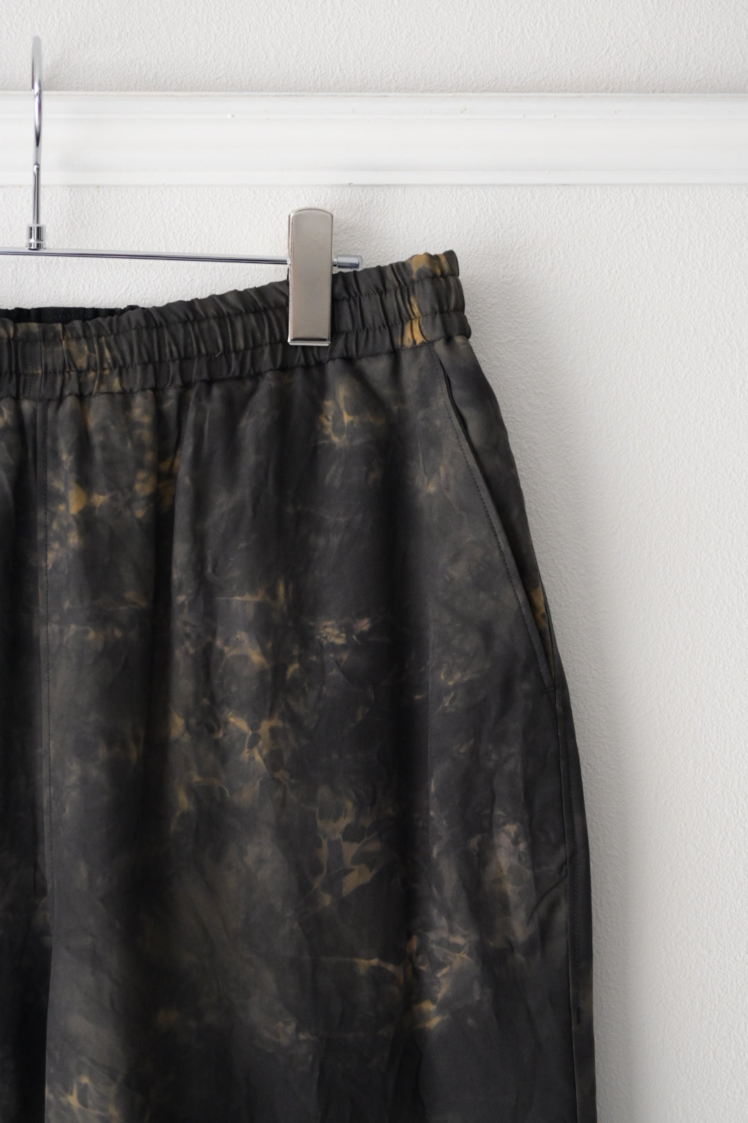 Yamauchi - Arimatsu Squeezed Vintage Silk Gaba Pajama Pants