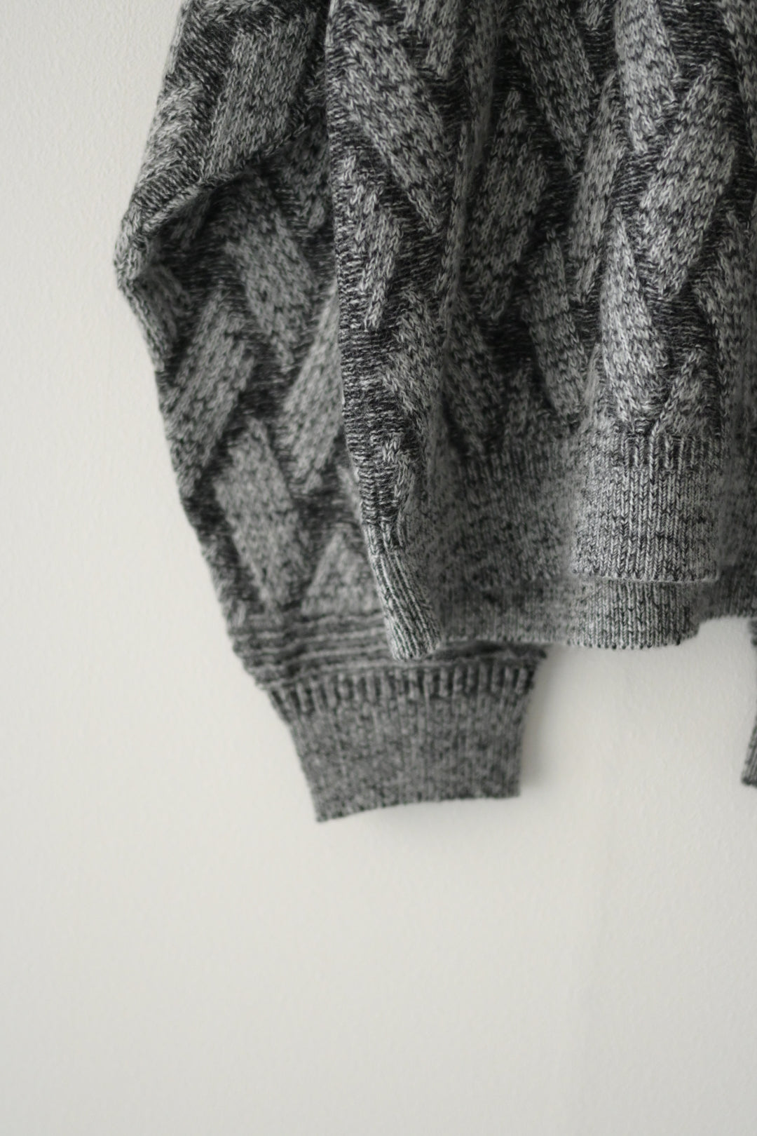 YASHIKI - Ochiba mohair Knit [MIX-GRAY]
