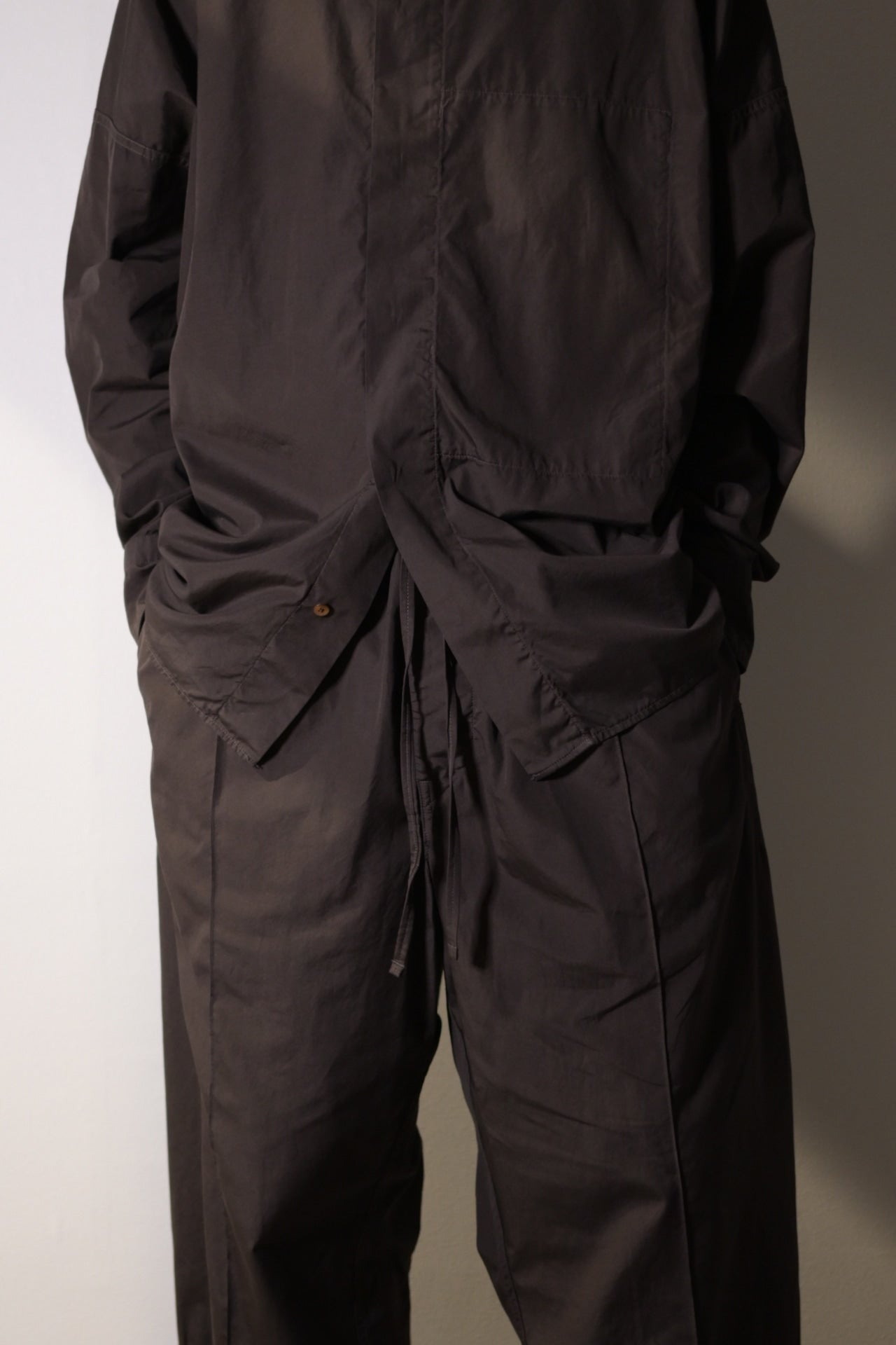 phebus - GARMENT DYE COTTON SHIRTS [COCOA]
