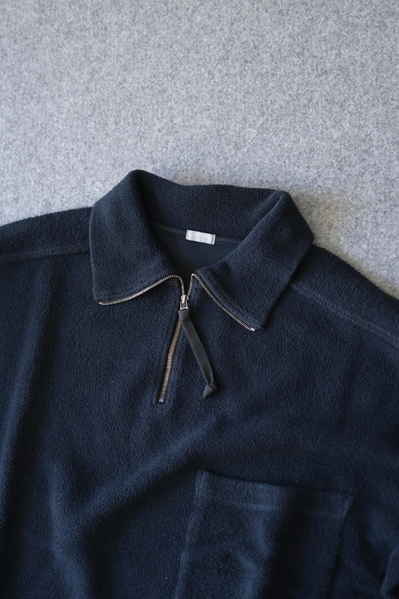 phebus - Sulfur Dye Fleece Pull Over