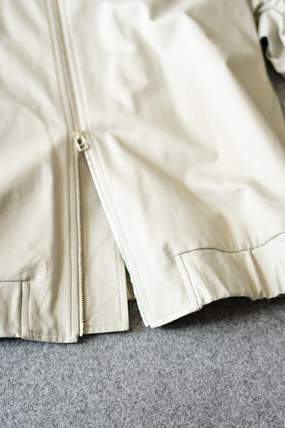 VU - short flight blouson [CHALK]