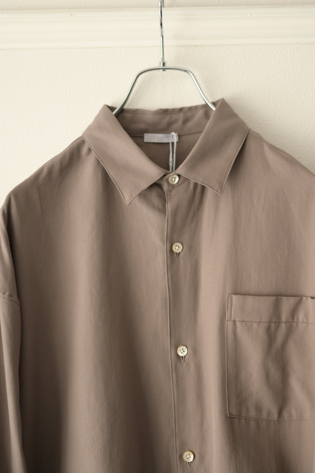 Blanc YM (ブランワイエム) - Soft Oxford Wide Shirts