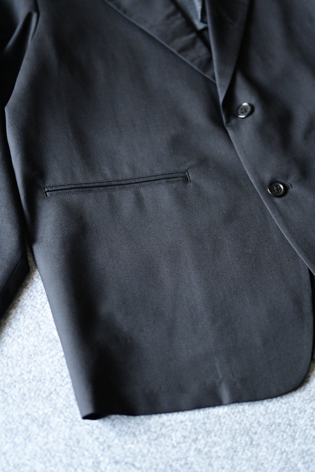 tangenet  -  Jacketsu [Black] wool tropical