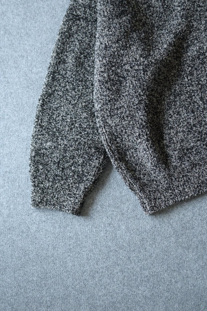 YASHIKI - Shusetsu Boucle Knit [MIX-GRAY]