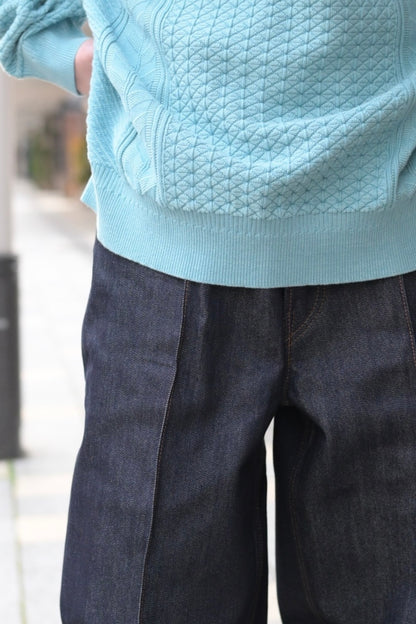 phebus - Washi Denim Straight Pants [indigo]