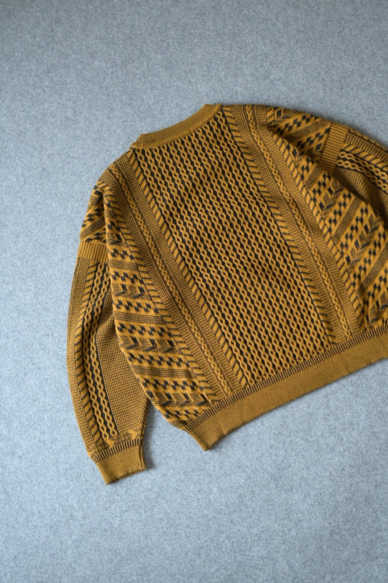 YASHIKI - Fubuki Knit [MUSTARD]