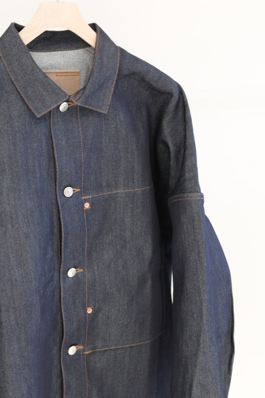 phebus - Washi Denim Shirts [indigo]