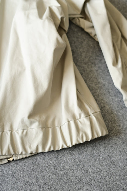 VU - short flight blouson [CHALK]