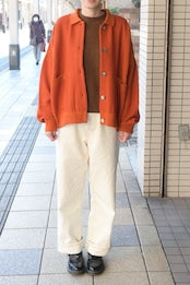 YASHIKI - Nanohana Collar Cardigan [KELLY-GREEN]