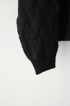 YASHIKI - Ochiba mohair Cardigan [BLACK]