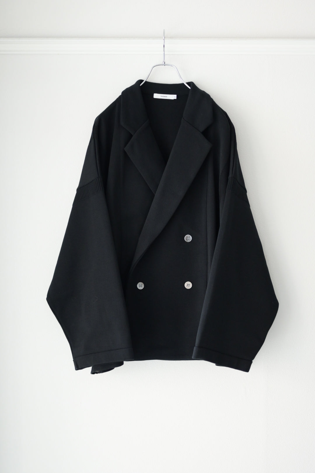 YASHIKI ヤシキ seion short double jacket ブラック