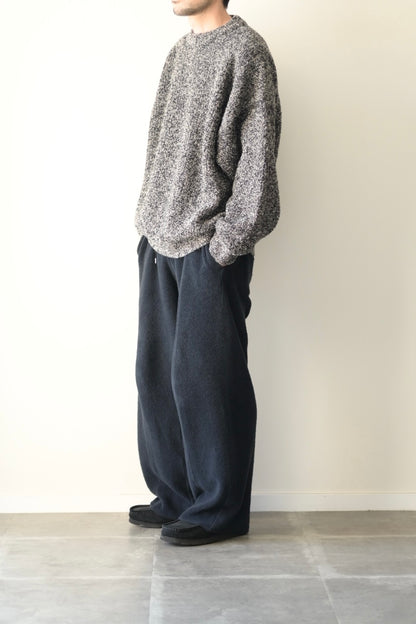 YASHIKI - Shusetsu Boucle Knit [MIX-GRAY]