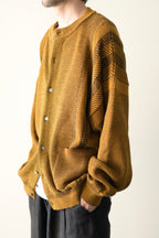YASHIKI - Shinryo Cardigan [MUSTARD] "exclusive"