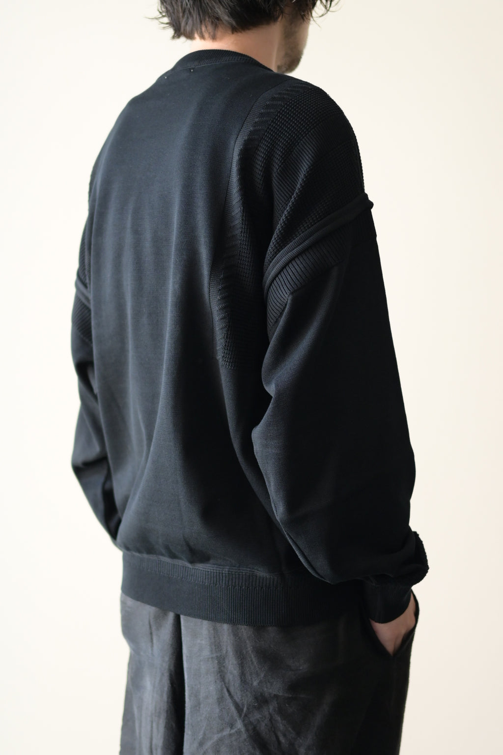 YASHIKI - Akiyo Knit [BLACK]