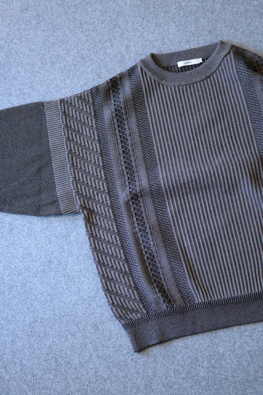 YASHIKI - Yukishiro Knit [GREIGE]
