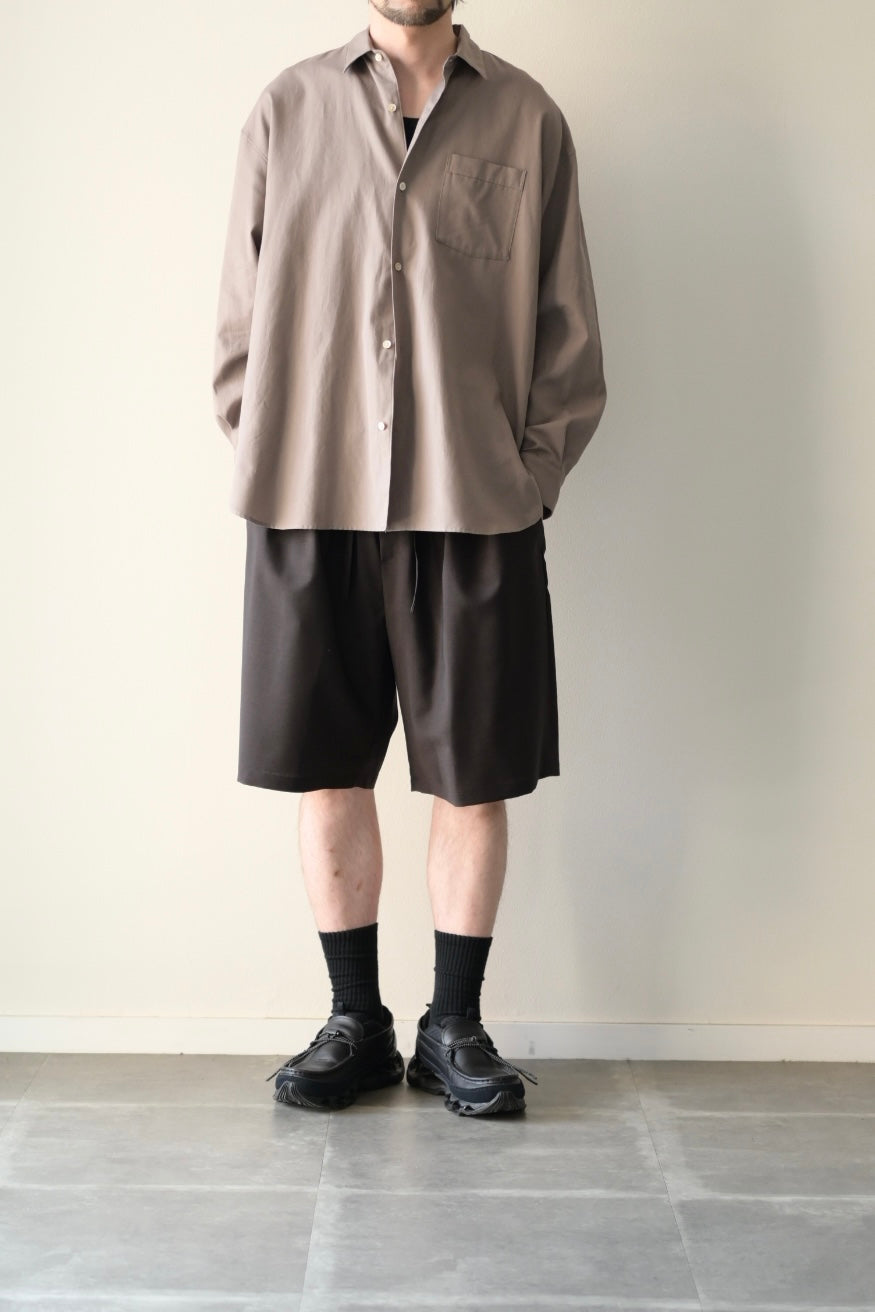 Blanc YM (ブランワイエム) - Wool Mohair Half Pants