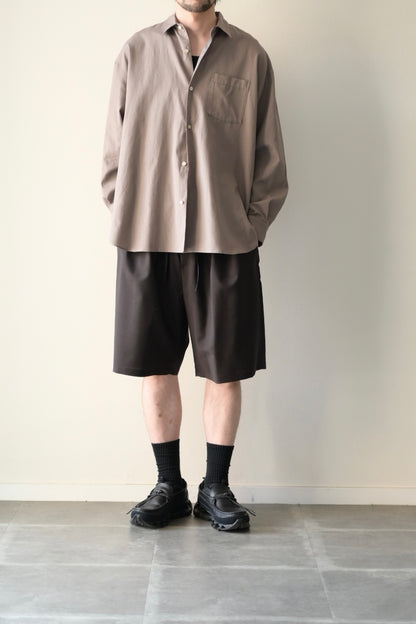 Blanc YM (ブランワイエム) - Wool Mohair Half Pants