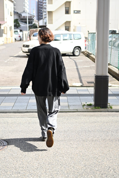 YASHIKI - Seika Knit Blouson [BLACK]