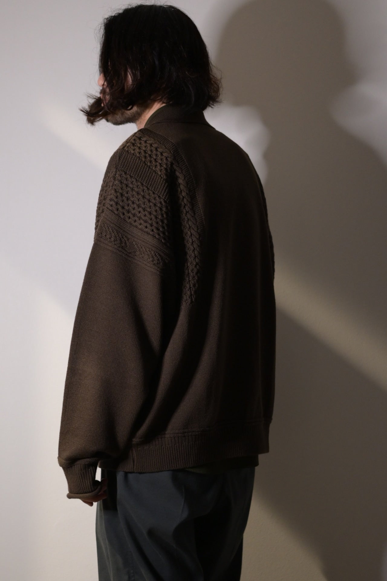YASHIKI - Hatsuyuki Skipper Knit [BLACK]