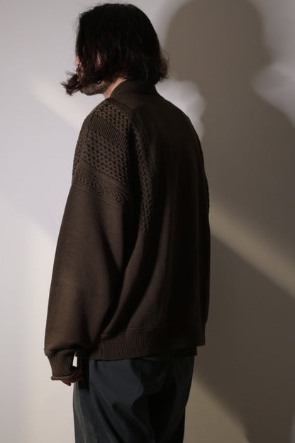 YASHIKI - Hatsuyuki Skipper Knit [BLACK]