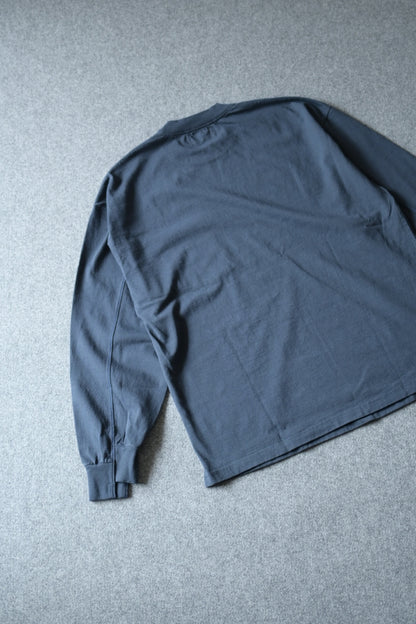 wonderland - Stitch L/S T-shirts [CHARCOAL]