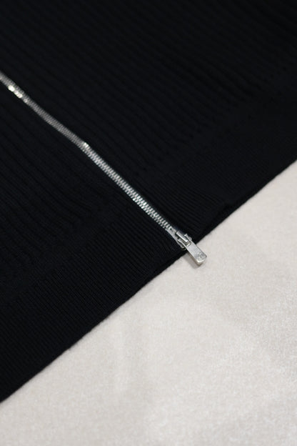 YASHIKI - Mizore Drivers Knit Vest [BLACK]