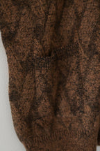 YASHIKI - Ochiba mohair Cardigan [ORANGE]