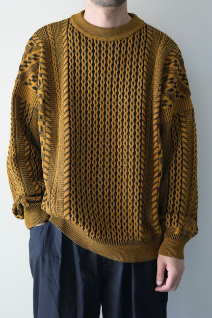 YASHIKI - Fubuki Knit [MUSTARD]