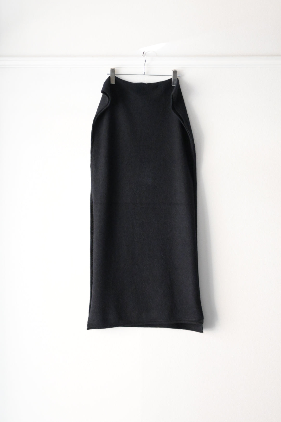 Blanc YM - Baby Alpaca Muffler [BLACK]