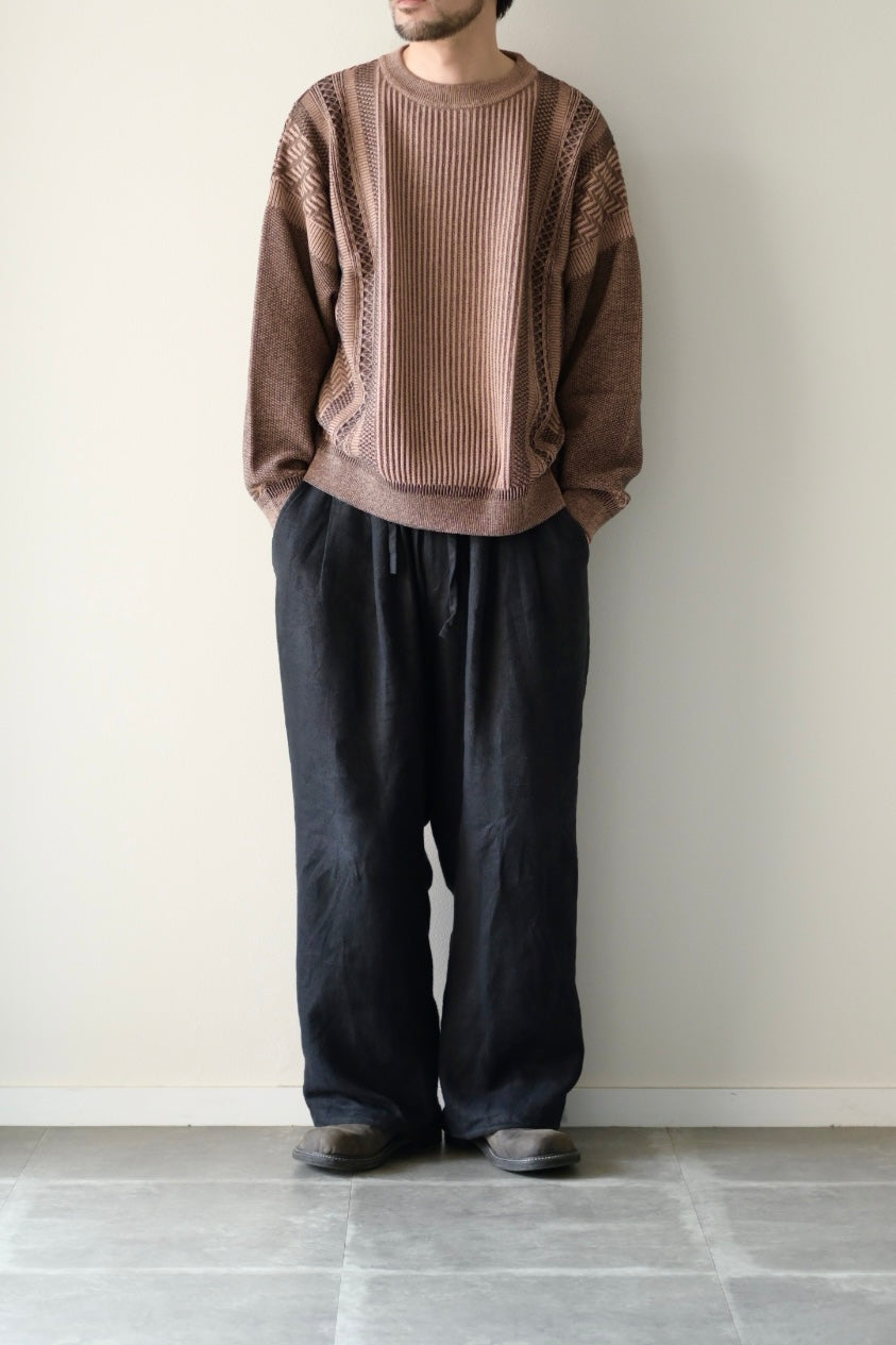 YASHIKI Yukishiro Knit [PINK] 通販 | ヤシキ ニット | turf