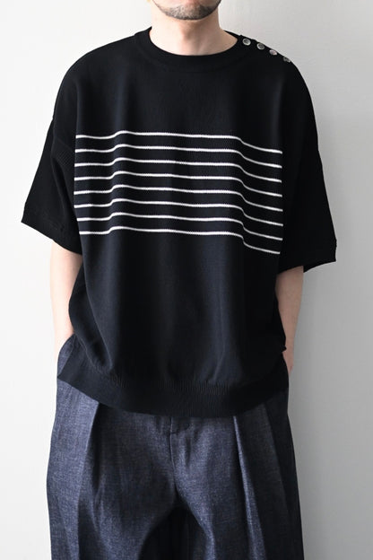 YASHIKI - Funaato Knit [BLACK]