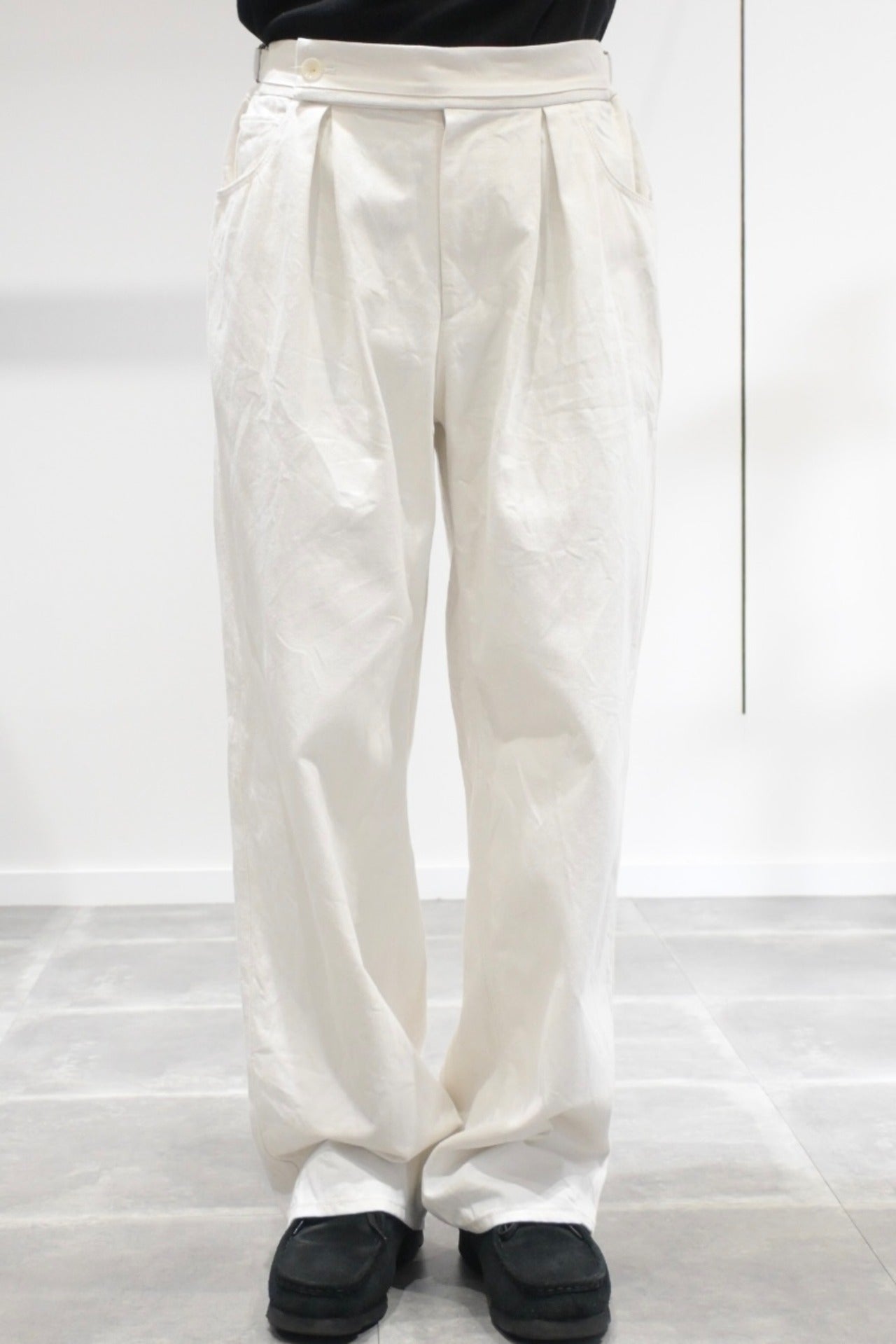 SAYATOMO - 2-Tack Denim Pants [BLACK]