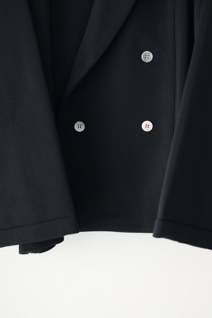 YASHIKI (ヤシキ) - Seion Short Double Jacket [BLACK]