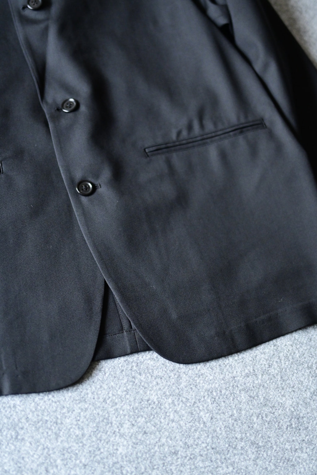 tangenet  -  Jacketsu [Black] wool tropical