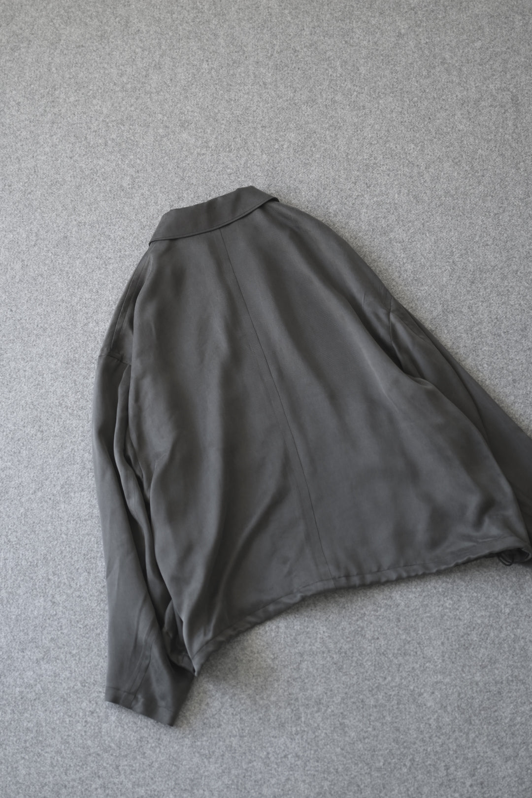 Blanc YM - Cupro Drizzer JKT