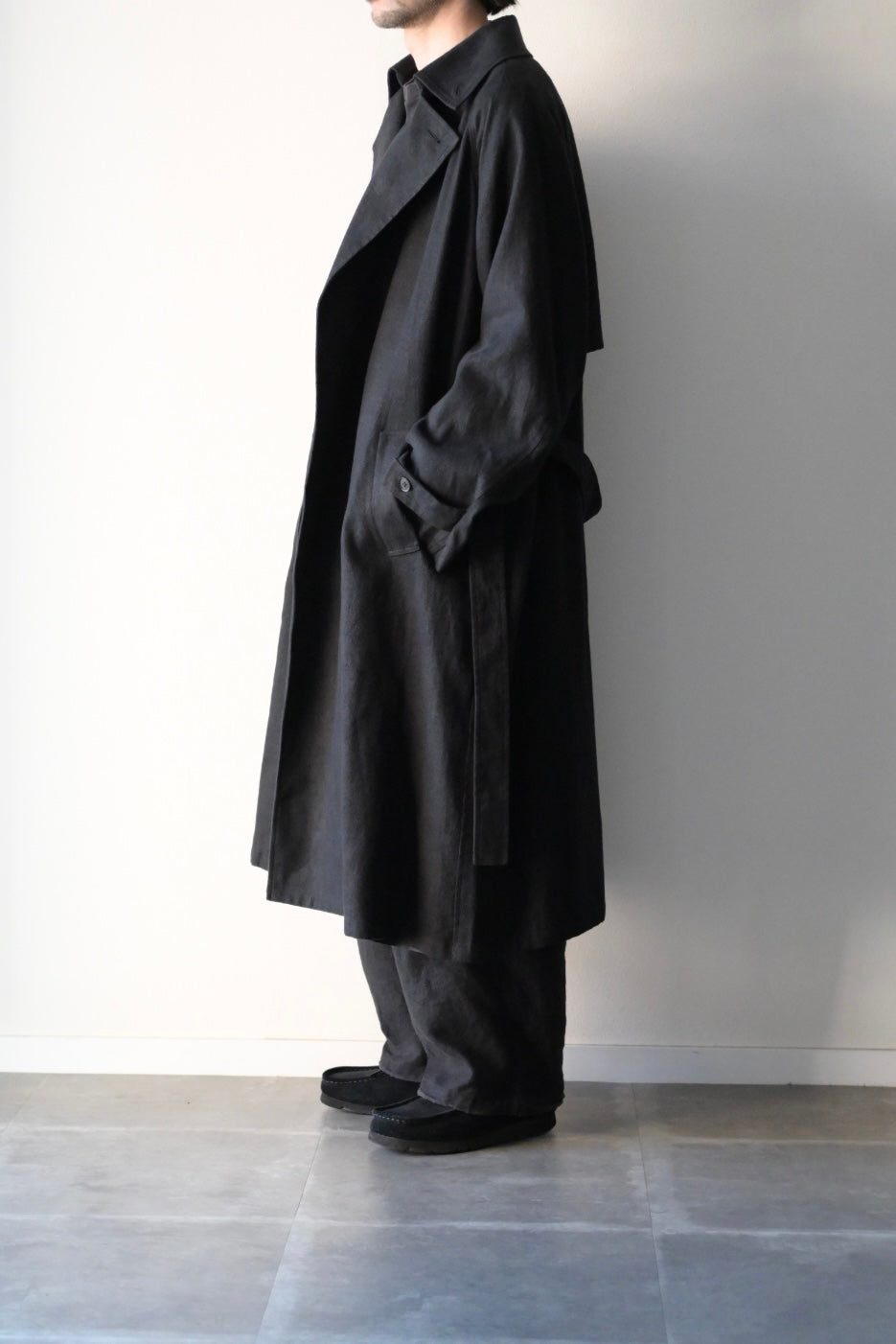 Blanc YM - Hemp Oversize Coat